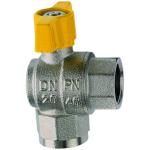 Angle-type ball valves