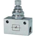 Bidirectional flow control valves stainless steel