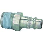 Stems and plugs for couplings DN 7.2 - DN 7.8, hardened, galvanised steel