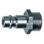 Stems and plugs for couplings DN 7.2 - DN 7.8, stainless steel 1.4305