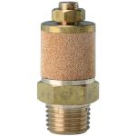 Sintered bronze silencers (adjustable)