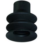 Bellows suction pads, round, 2.5 folds