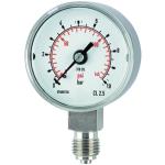 Pressure gauges, CrNi steel type, standard model, economical and reliable
