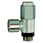 Unidirectional banjo valves