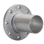 Pipe flange, fastening material and accessories