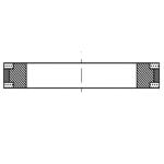 Sets of groove ring seals type PHD, PHD-PU