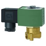 Solenoid valves, open when de-energised, directly operated