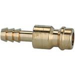 Stems and plugs DN 5, brass with a bare metal surface
