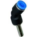 45° elbow connectors with push-in plug 
»Blue Series«