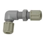 Bulkhead elbow couplings - polyamide