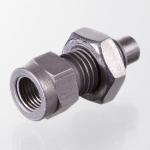 Pressure gauge connections
