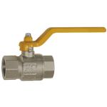 Ball valves for gas and drinking water