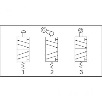 K-WV 5/2 MECHA ROLLENHEBEL M5
