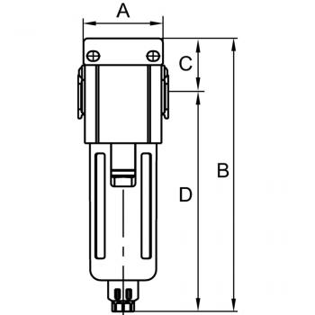 K-FI METALLBEHAEL SICHT H G