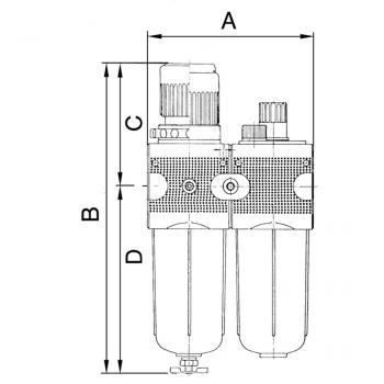 K-WTEH 2-TLG MET SICH TROPF MULTIFI