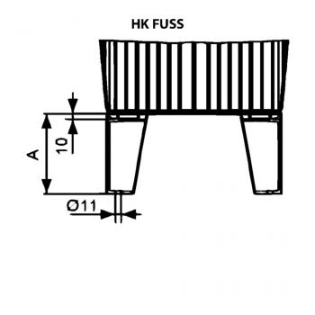 HK FUSS 150 ALU