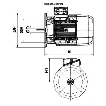 HK B5 400/690V IE2