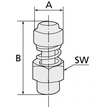 K-SCHALLDAE FEDEREINSTELLUNG