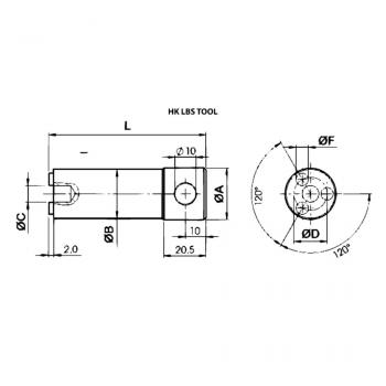 HK LBS TOOL 1/2