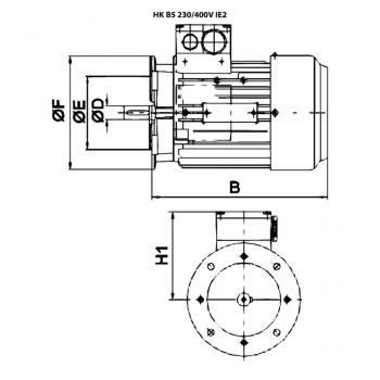 HK B5 230/400V IE2