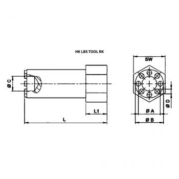 HK LBS TOOL RK 4 3/4